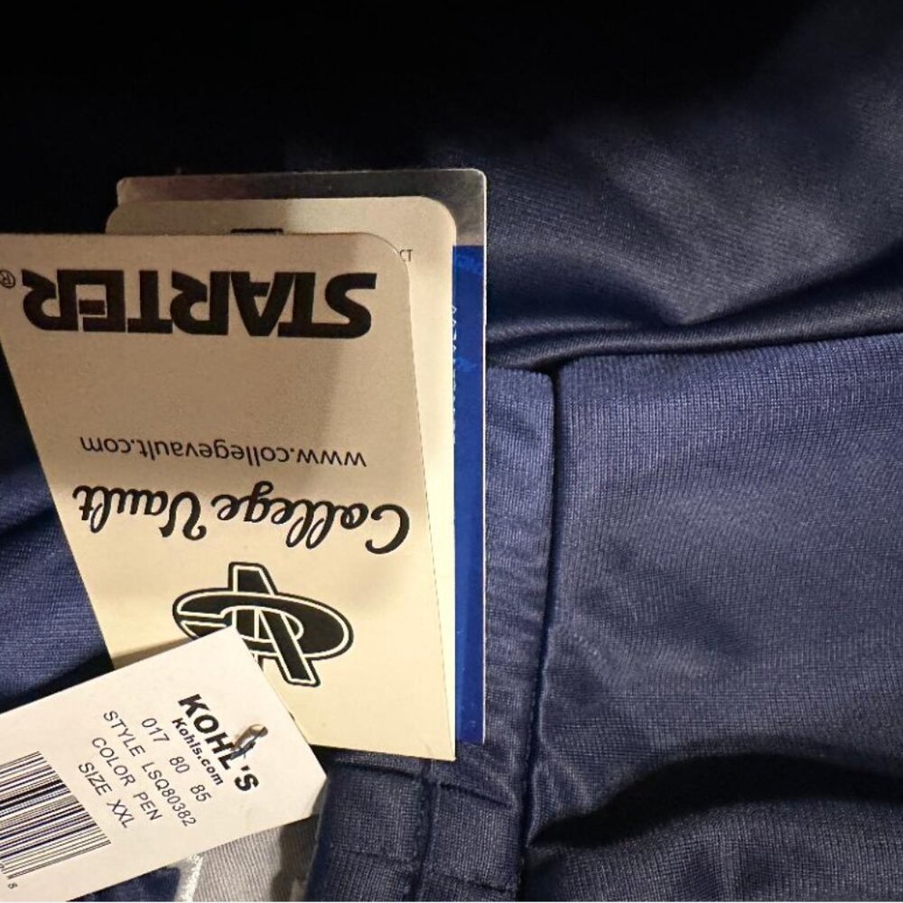 Mens XXL Penn State Starter Walk On Jacket, Full Zip, Collar, Satinish, NEW/TAGS - Picture 7 of 8